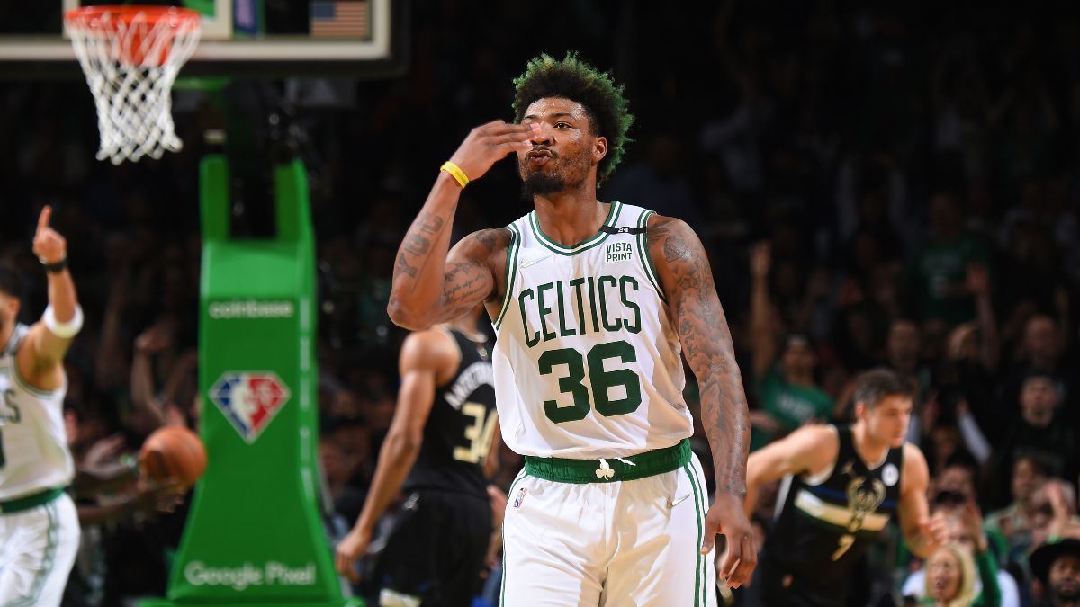 PropBetGuy’s Sunday NBA Player Prop: Bet Marcus Smart to Bring Offense in Bucks-Celtics Game 7 article feature image