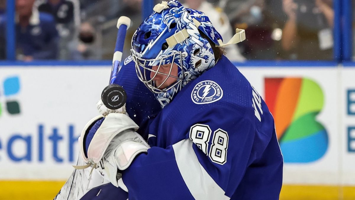 NHL Playoffs Betting Odds, Picks: Our 3 Best Bets for Tampa Bay Lightning vs. New York Rangers, Including Plays on Andrei Vasilevsky, Game 1 Over/Under (June 1) article feature image