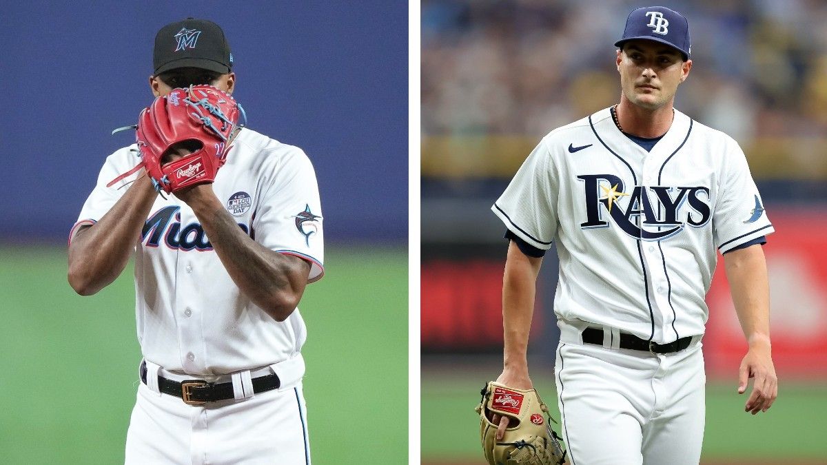 Sandy Alcantara, Shane McClanahan Move to Top of Cy Young Oddsboards (June 14) article feature image