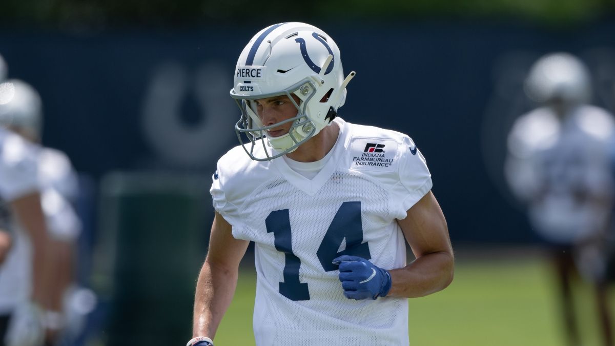 Alec Pierce Fantasy Football Outlook: Colts Rookie Primed To Be WR2 In Indianapolis — Should You Draft Him? article feature image
