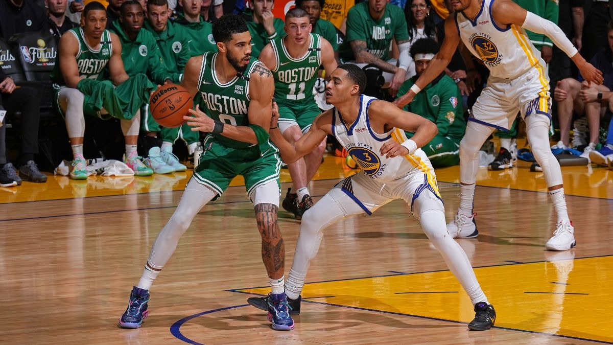 NBA Finals Player Prop Bets, Picks: How to Back Jayson Tatum & Jordan Poole in Game 2 (June 5) article feature image