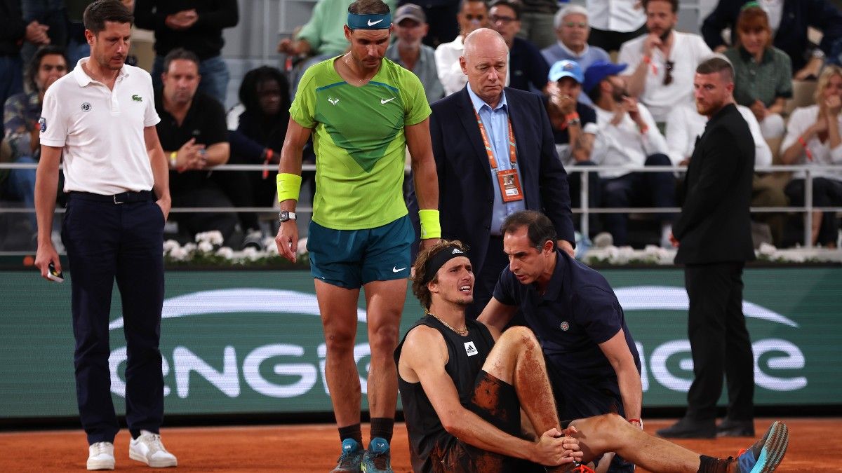 How Sportsbooks Graded Alexander Zverev’s French Open Retirement article feature image