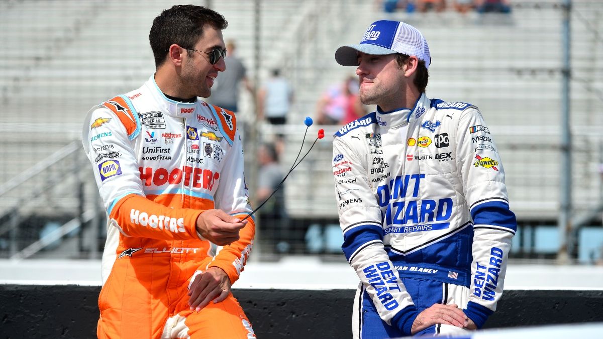NASCAR Betting Odds, Picks & Predictions: How to Bet Ryan Blaney vs. Chase Elliott Sunday at New Hampshire article feature image