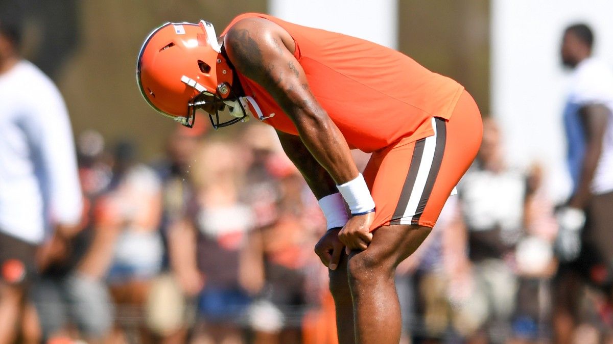 NFL Appealing Deshaun Watson Suspension: What it Means for Browns Super Bowl Odds, Jacoby Brissett article feature image