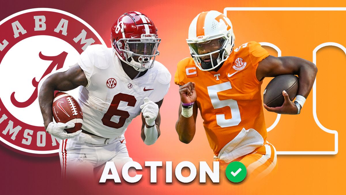Alabama vs Tennessee Picks & Predictions NCAAF Staff Best Bets