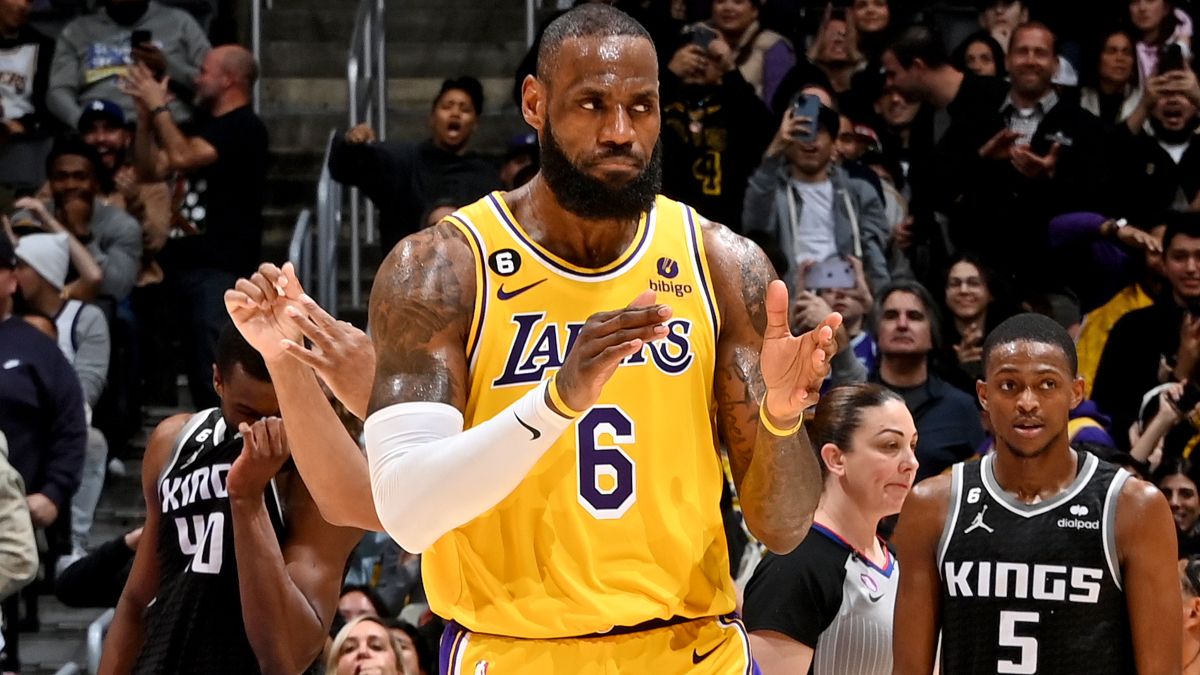 LeBron James NBA Player Props Model Projections For Lakers vs