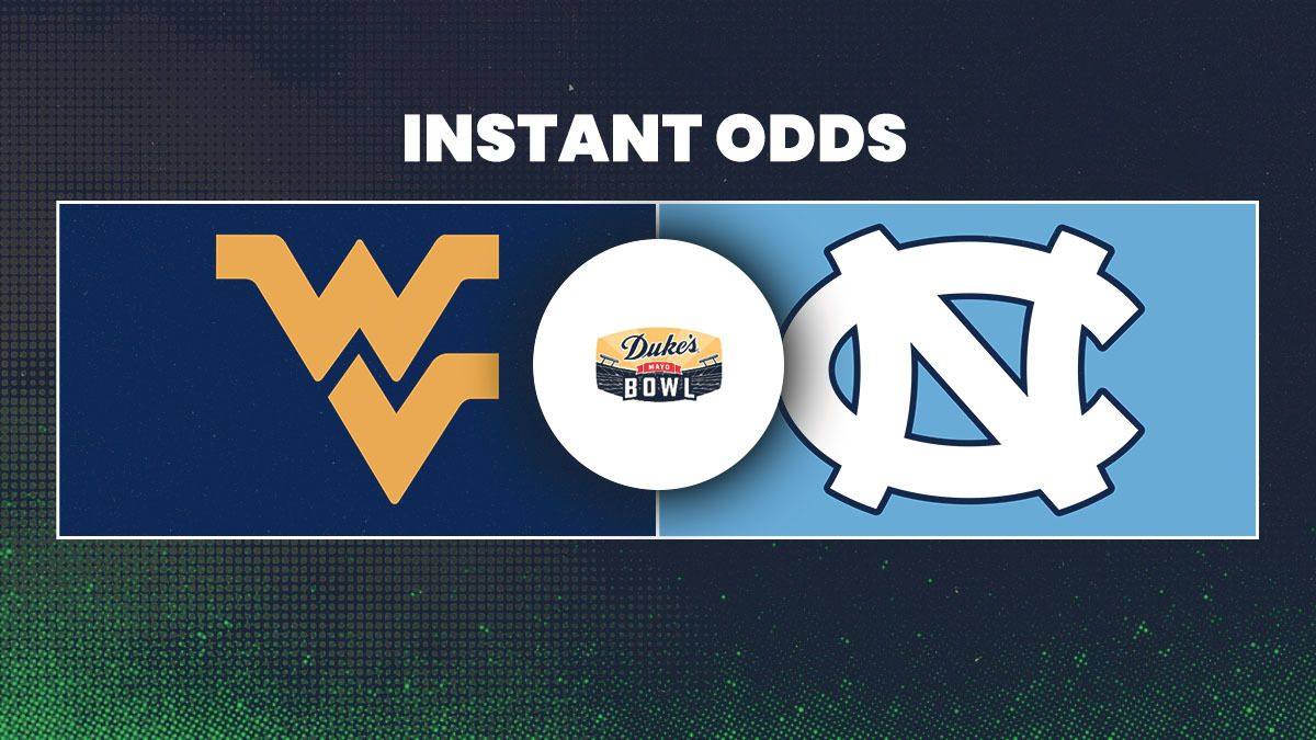 Duke's Mayo Bowl Odds North Carolina vs West Virginia Lines, Spread