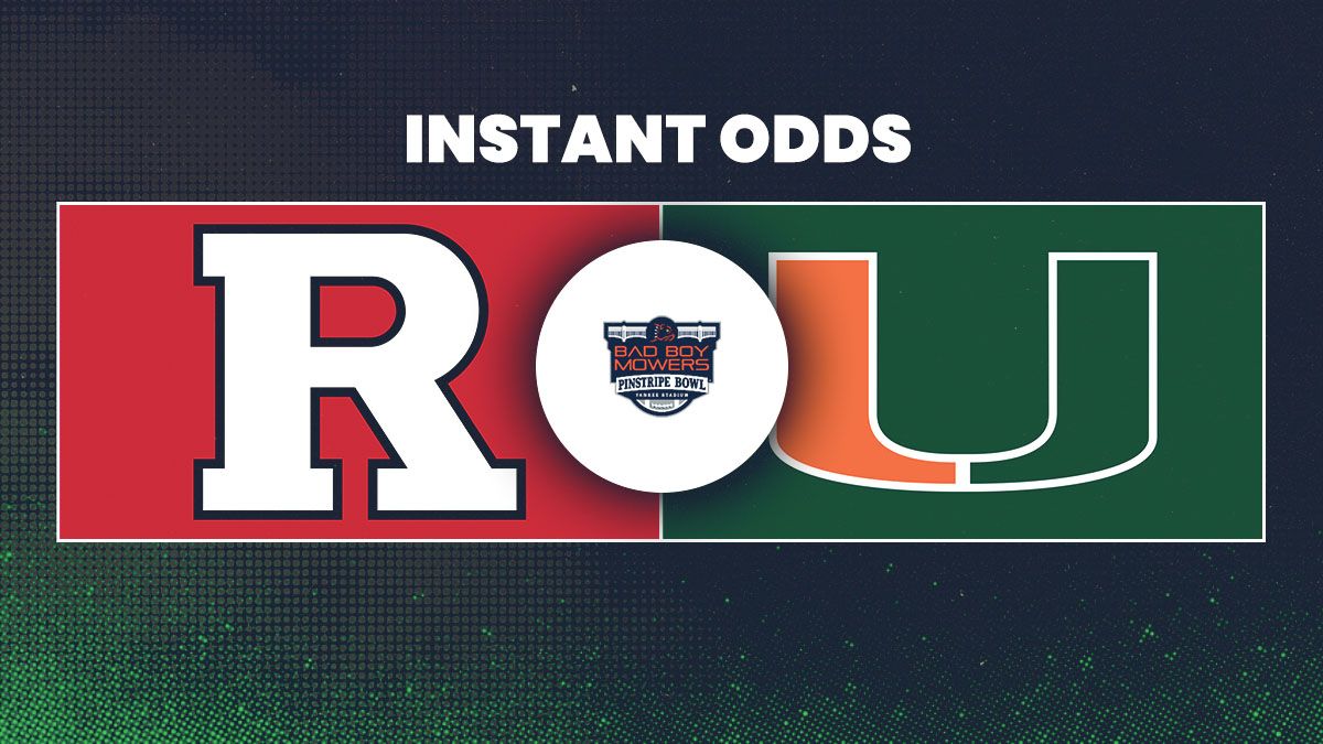 Pinstripe Bowl Odds Rutgers vs Miami Lines, Spread, Schedule