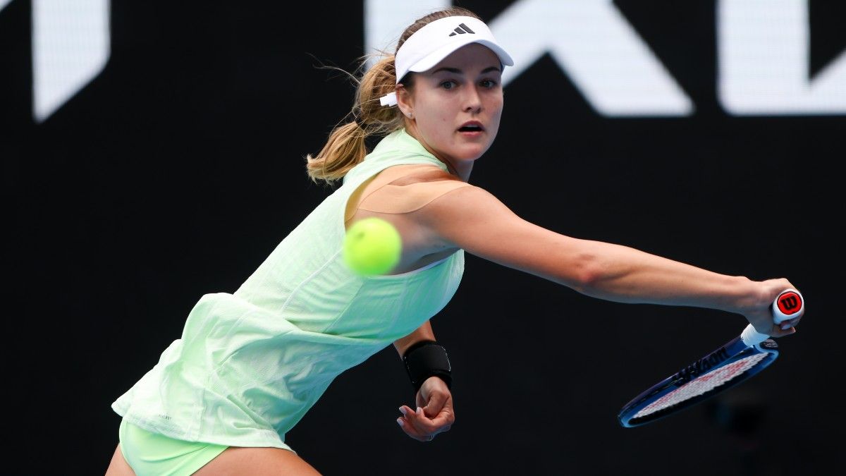 Sunday Australian Open Odds, Picks, Predictions | Kalinskaya vs Paolini ...