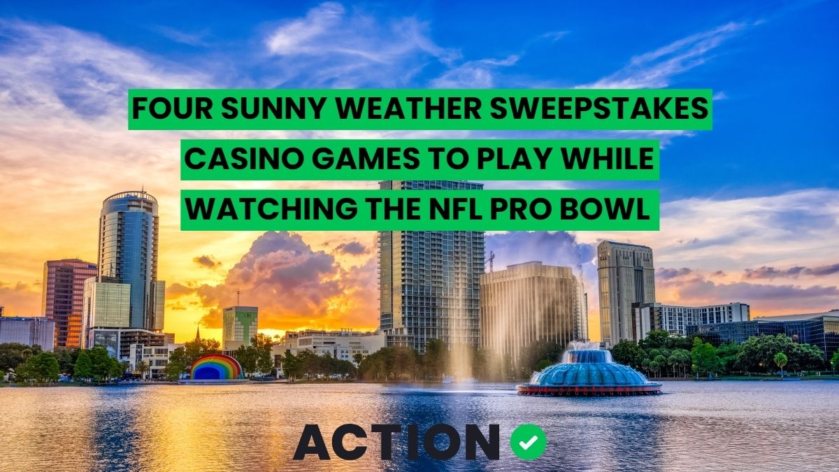 Four Sunny Weather Sweepstakes Casino Games to Play While Watching the