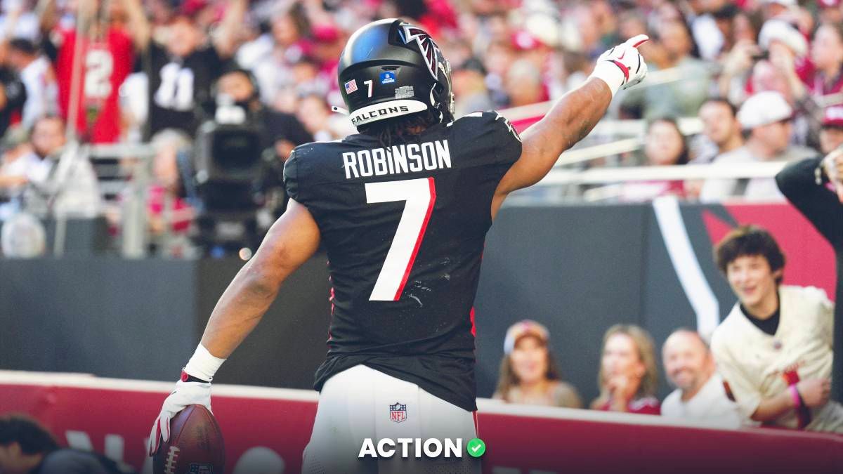 Rams vs Falcons Player Props -- Bijan Robinson, Kyle Pitts, Blake Corum