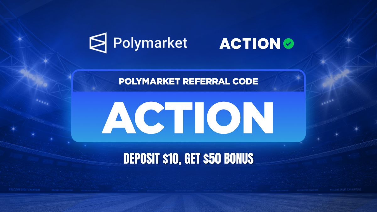 Code Input Logo Polymarket Referral Code ACTION: $350 Bonus for Bills-Texans