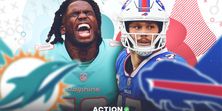 Dolphins vs Bills Player Props: Dawson Knox, Jaylen Waddle Touchdown Picks