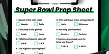 DraftKings Sportsbook on X: THE SUPER BOWL PROP SHEET IS HERE! Compete  against friends and family for ultimate bragging rights. Answer sheet  posted after the game.  / X