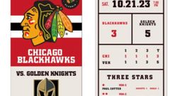 Blackhawks Become 1st Team to Offer Commemorative Tickets to Every Game Image