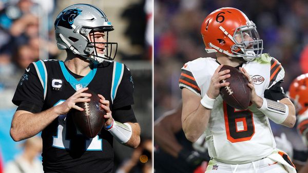 Baker Mayfield vs. Sam Darnold Win Total Odds, Projections: How Many Victories Is Each Expected To Produce?