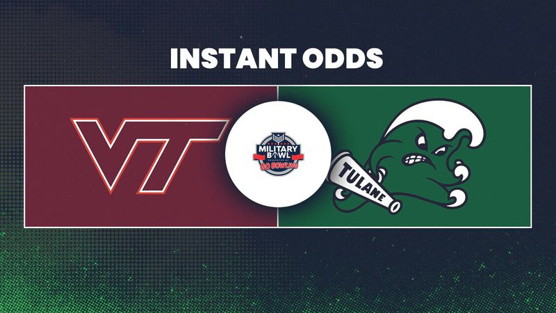 Military Bowl Odds: Virginia Tech vs Tulane Lines, Spread, Schedule