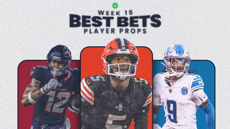 NFL Player Props Week 15: Expert Picks For Sunday Afternoon Games