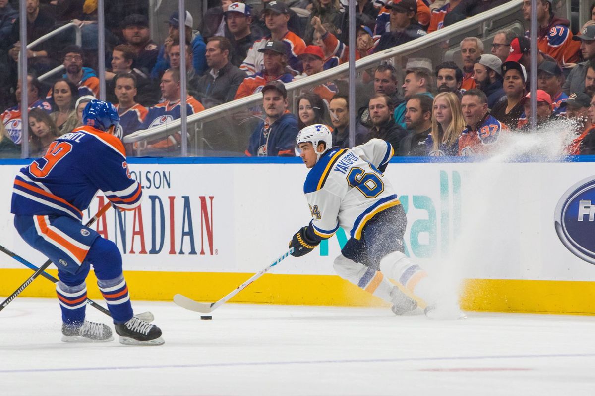 Thursday’s NHL bet du jour: St. Louis at Edmonton article feature image
