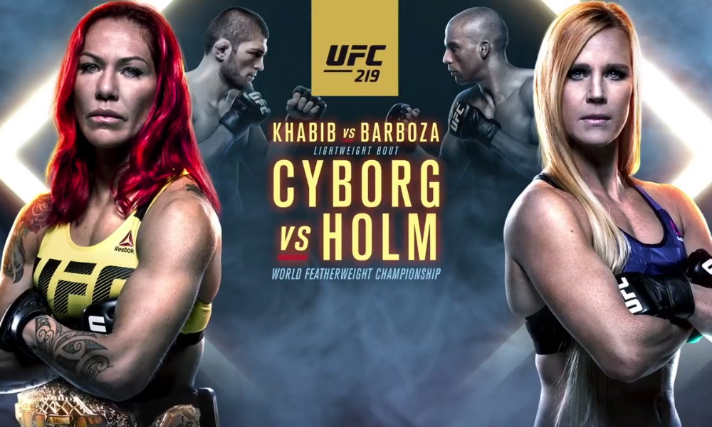 The MMA Cheat Sheet – UFC 219: Cyborg vs. Holm article feature image