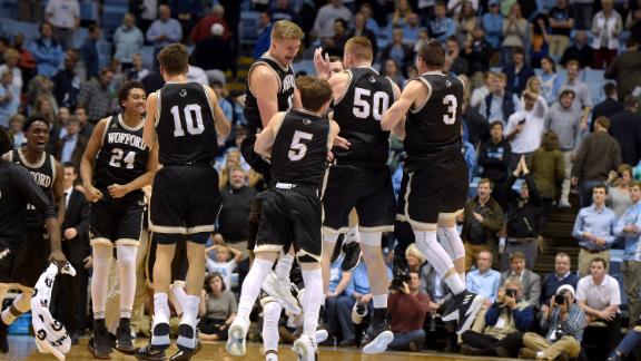 Down goes UNC! Wofford makes history as 25-point underdog article feature image