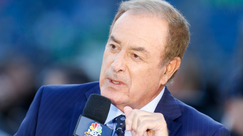 Will Al Michaels Drop a Gambling Reference During the Super Bowl? article feature image