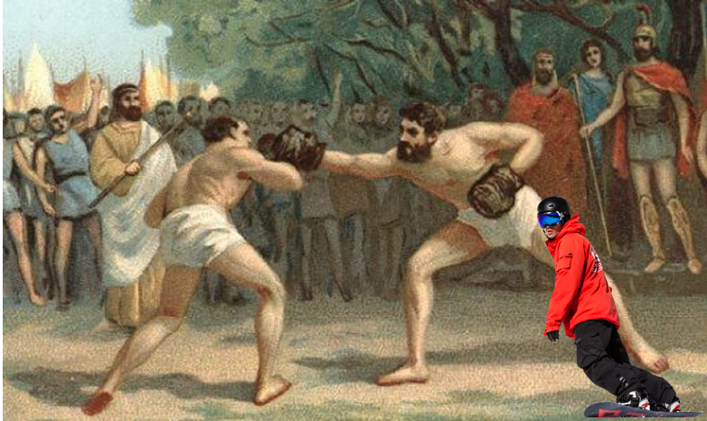 ancient olympic games wrestling