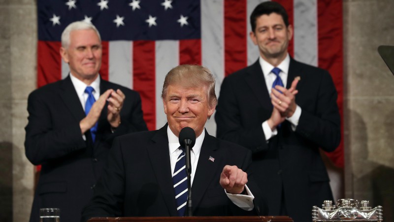 Donald Trump State of the Union Prop Bets article feature image