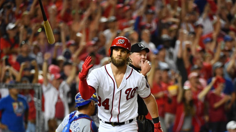 2018 Home Run Derby (Bryce Harper going off in D.C)