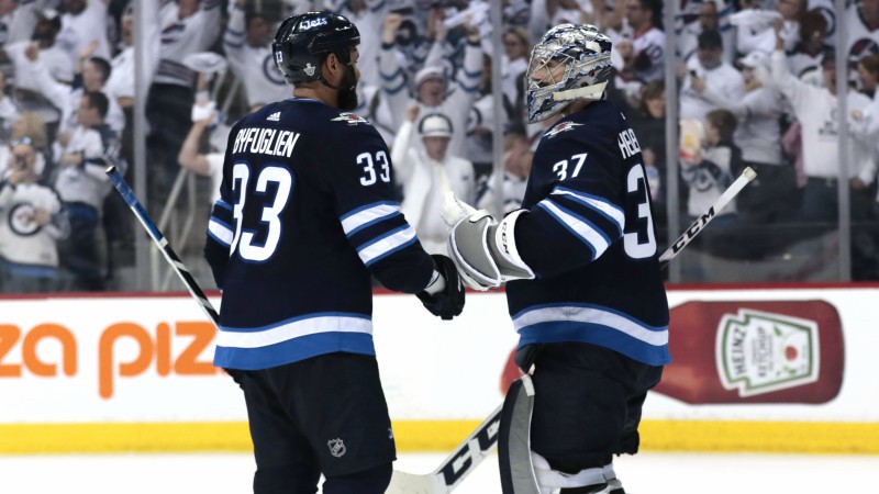 Top NHL Props for Friday: Hellebuyck Over/Under 28.0 Total Saves? article feature image