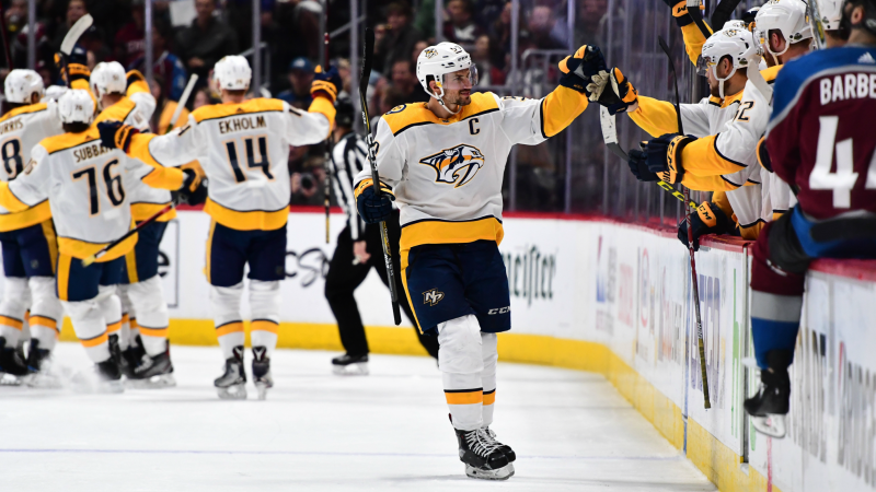Top NHL Props for Friday: Josi Over/Under 2.5 Total Shots on Goal? article feature image