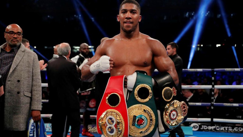 Boxing: Anthony Joshua Opens as a Favorite Over Deontay Wilder article feature image
