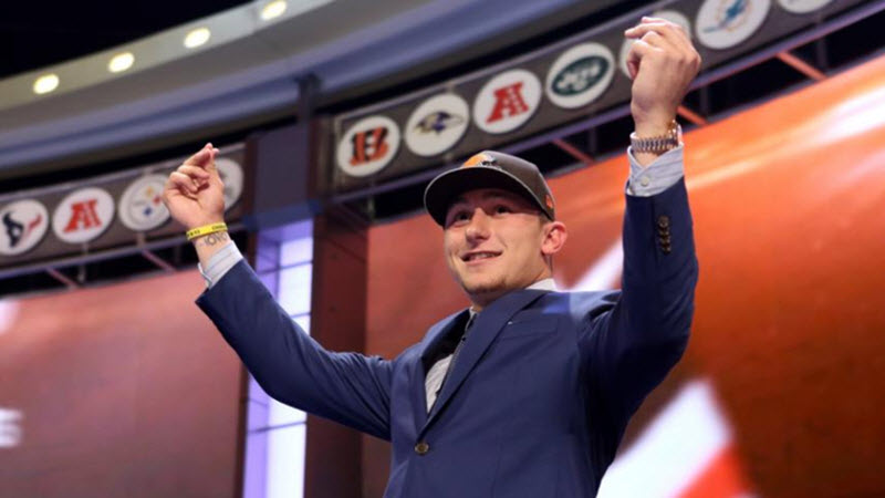 Johnny Manziel: Vegas Prop Bet & Daily Fantasy DraftKings & FanDuel Picks | The Action Network Image