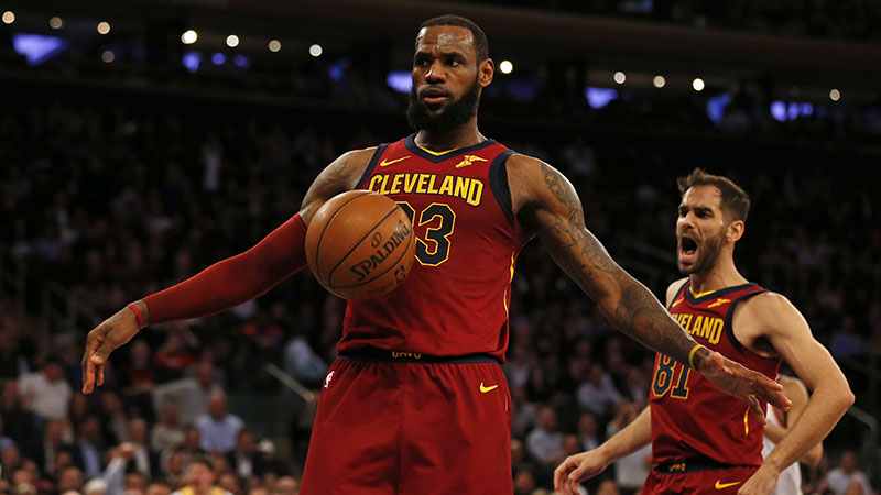 The Cavs’ Road to the Finals Is Clear … All the King Has to Do Is Hold Court article feature image