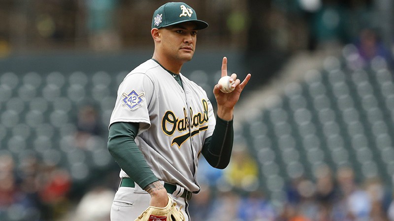 Dodgers-Athletics Betting Preview: How Many Punchouts Can Sean Manaea Get? article feature image