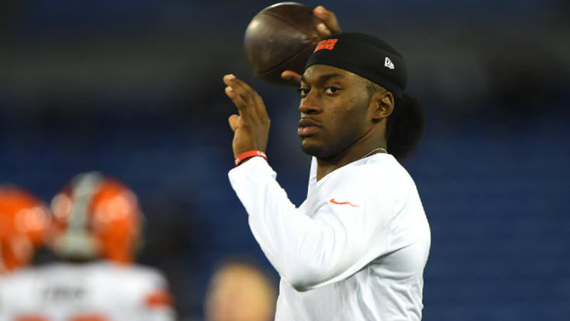 Robert Griffin III: NFL Vegas Prop Bet & Daily Fantasy DraftKings & FanDuel Picks | The Action Network Image
