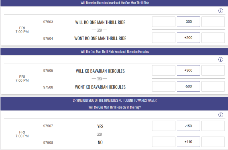 Rough And Rowdy 10 Betting Odds