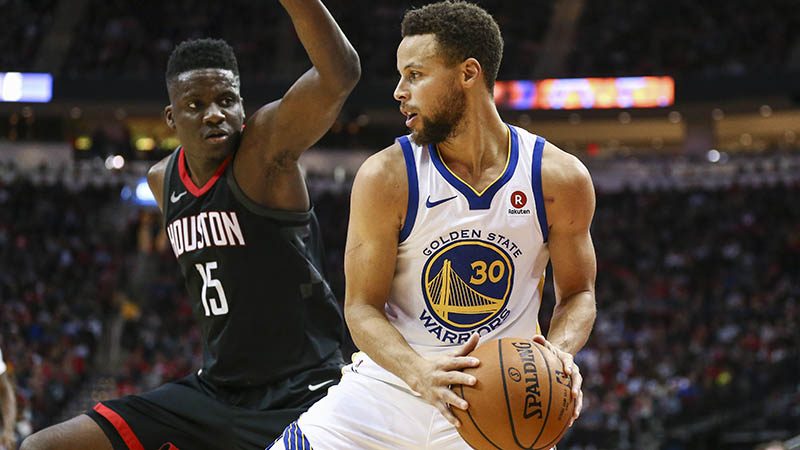 Biggest Matchup in Warriors-Rockets: Curry vs. Capela on the Switch article feature image