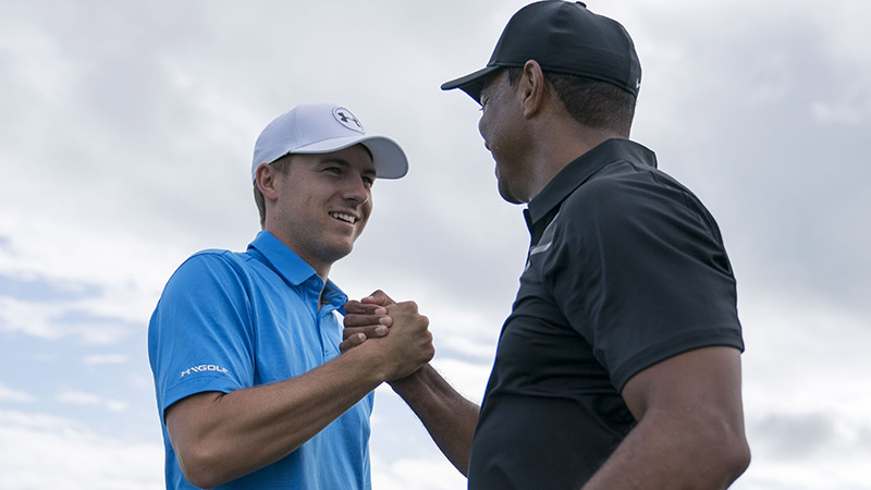 Woods, Spieth Reteach a Few Lessons With Birdie-Filled Third Rounds article feature image