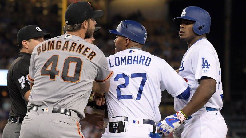 Giants-Dodgers Betting Preview: Bumgarner and Puig Resume Rivalry article feature image