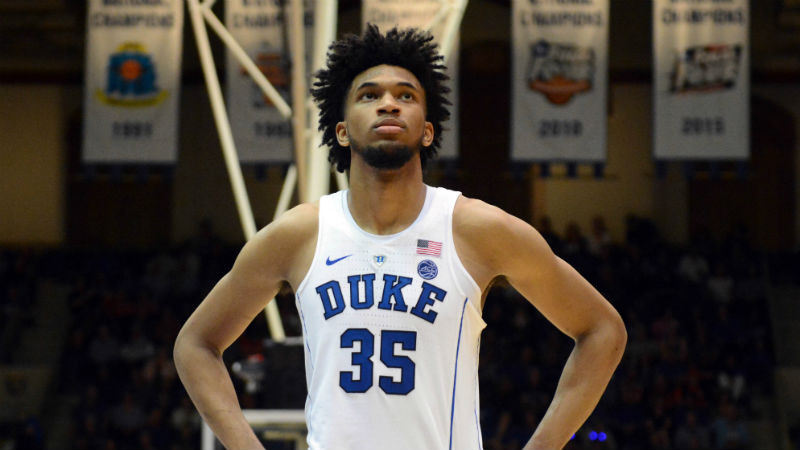 NBA Draft Props: Bet on Marvin Bagley III Slipping? article feature image