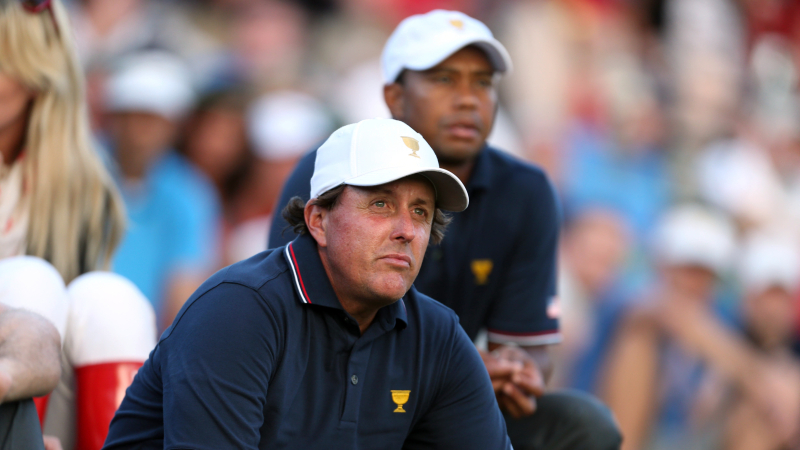 Tiger vs. Phil: Tracking a (Fictional) Skins Game at the U.S. Open article feature image