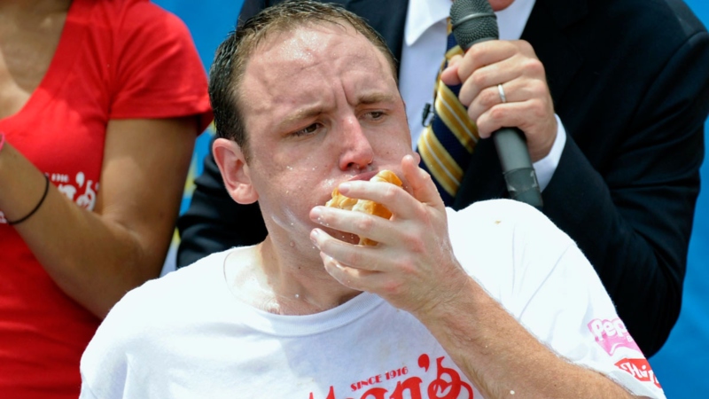 2018 Nathan’s Hot Dog Eating Contest Odds: Joey Chestnut a Massive Favorite article feature image