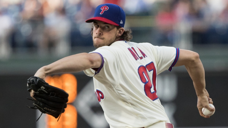 Zerillo’s MLB Daily Betting Model, 7/13: Can Aaron Nola Continue His Good Form vs. Corbin, Nationals? article feature image