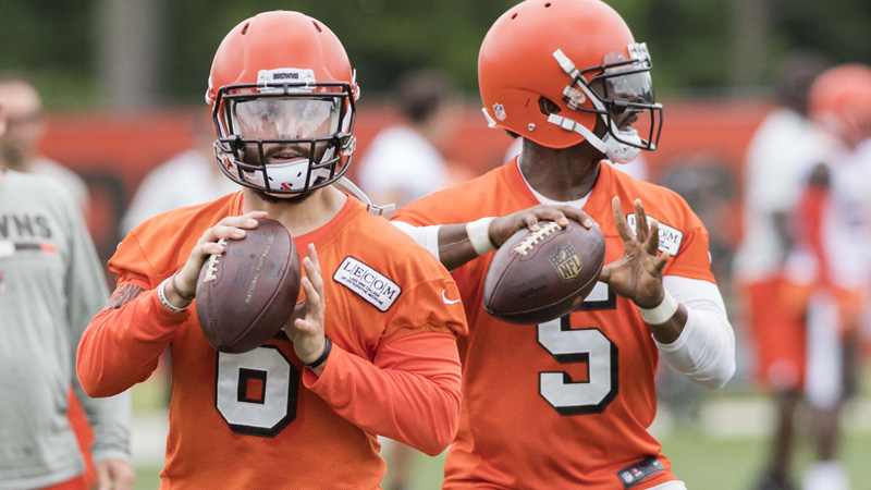 NFL QB Competition Odds: Baker Mayfield a Massive Underdog to Win Browns Job | The Action Network Image