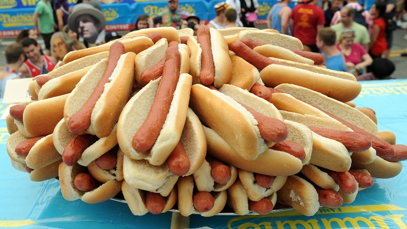 Joey Chestnut’s Caloric Intake Off the Charts in Nathan’s Hot Dog Eating Contest article feature image
