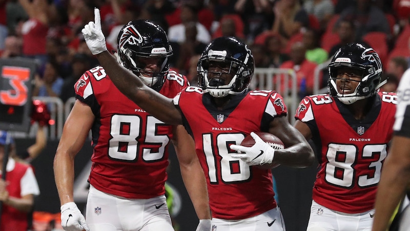 Dolphins vs. Falcons Preseason Betting Odds: Will Calvin Ridley Emerge as Atlanta’s WR3? article feature image