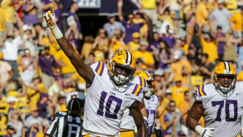LSU’s Wide Receiver Struggles Cast Doubt on Entire Offense article feature image
