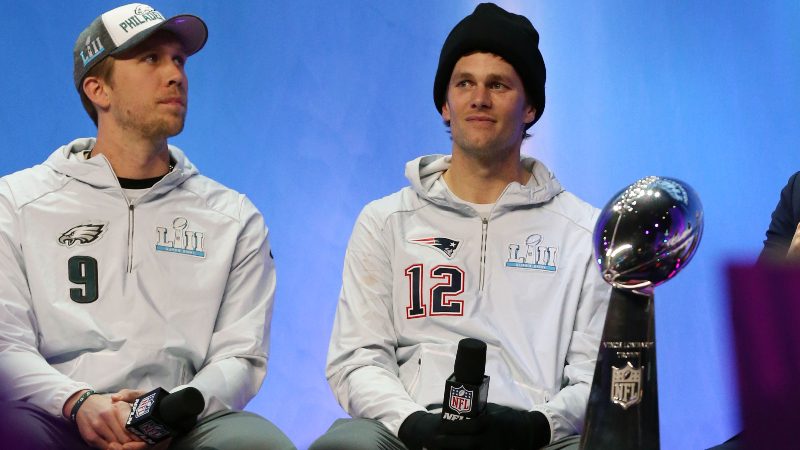 Patriots vs. Eagles Preseason Betting Odds: Brady-Foles in Super Bowl Rematch article feature image