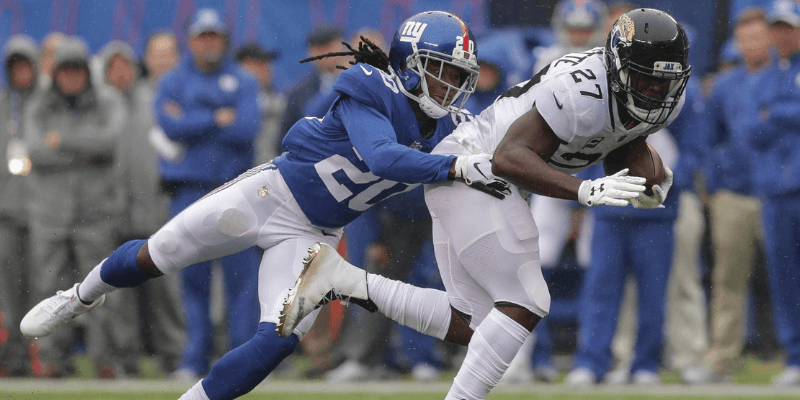 leonard fournette jacksonville jaguars hamstring injury new york giants